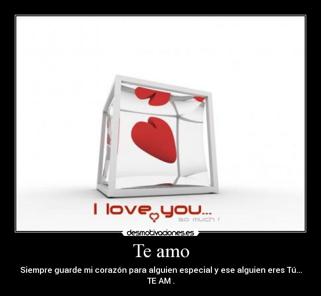 Te amo - 