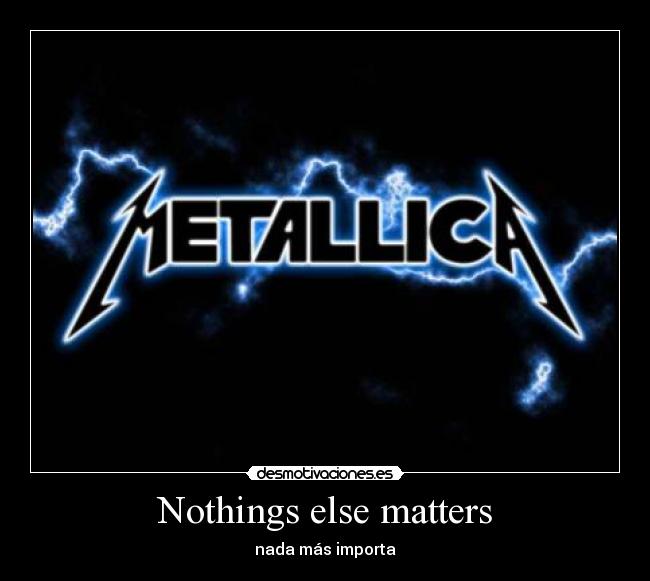 carteles metallica desmotivaciones