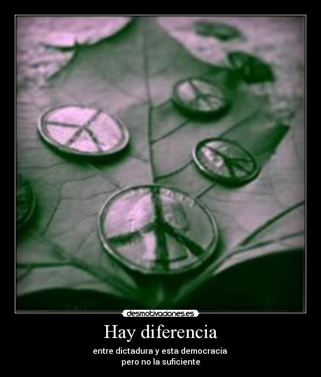Hay diferencia -