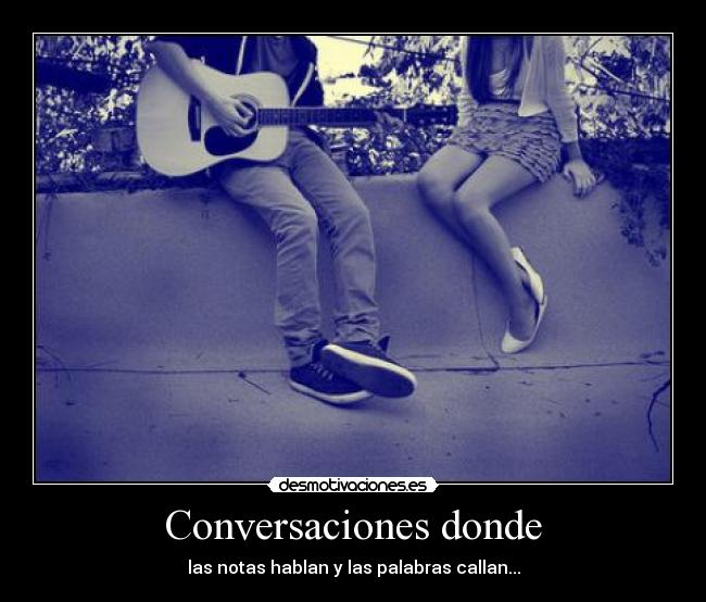 Conversaciones donde -