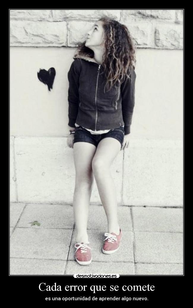 Cada error que se comete - 