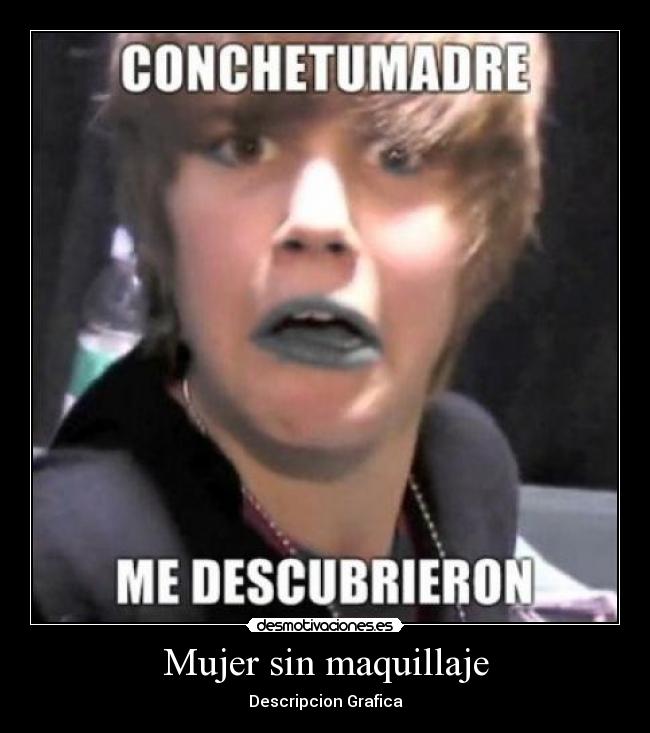 Mujer sin maquillaje - 