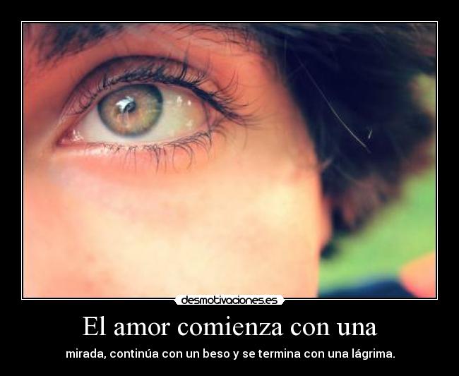 El amor comienza con una - 