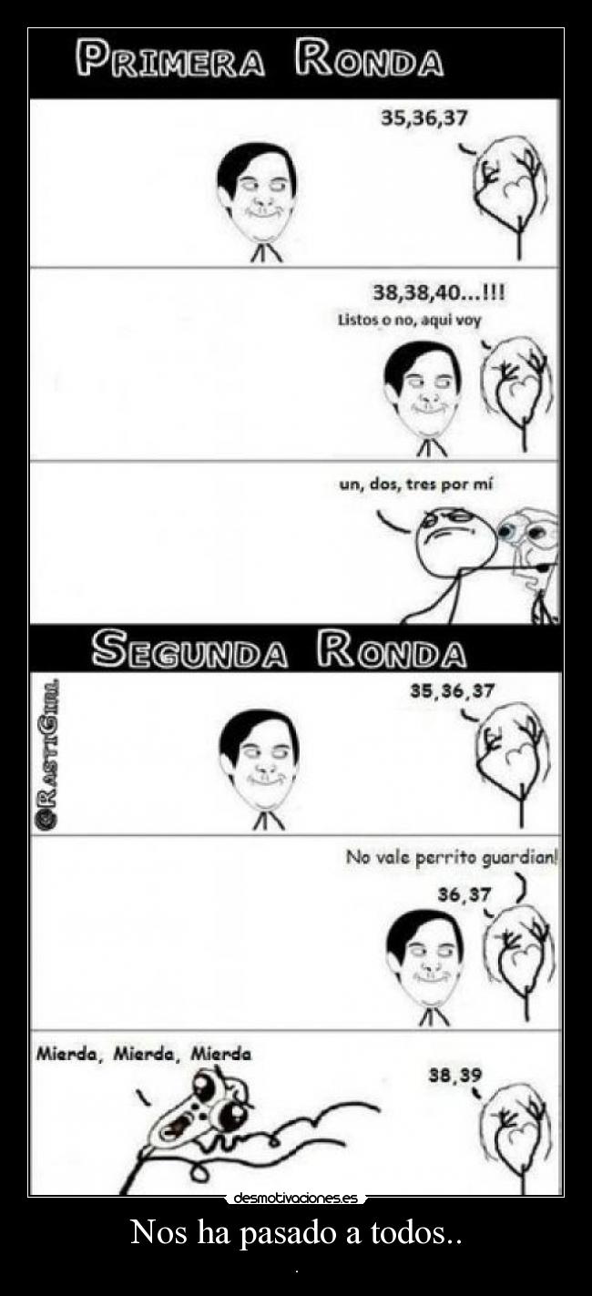 Nos ha pasado a todos.. -