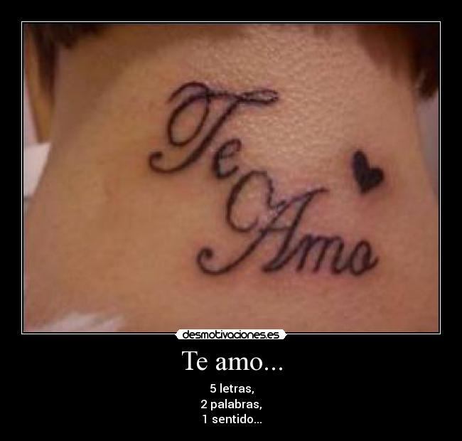 Te amo... - 