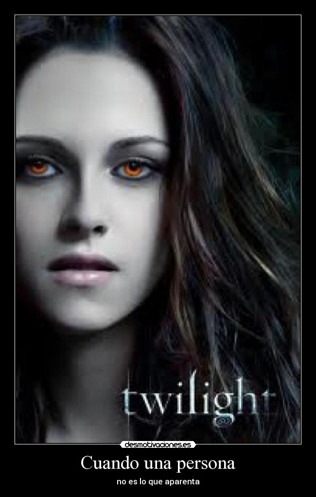 Cuando una persona -