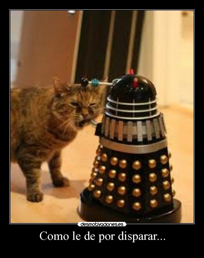 Como le de por disparar... - 