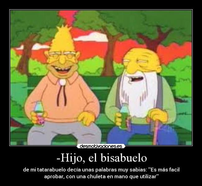 -Hijo, el bisabuelo - 