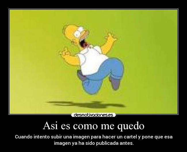 Asi es como me quedo -