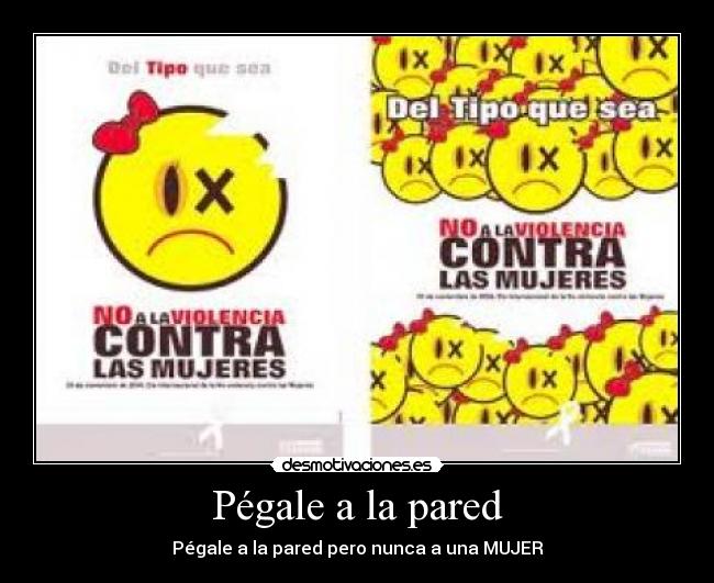 Pégale a la pared - 