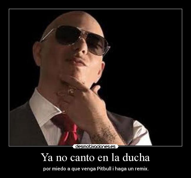 Ya no canto en la ducha -