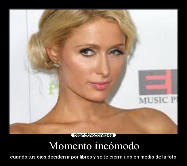 Momento incómodo -