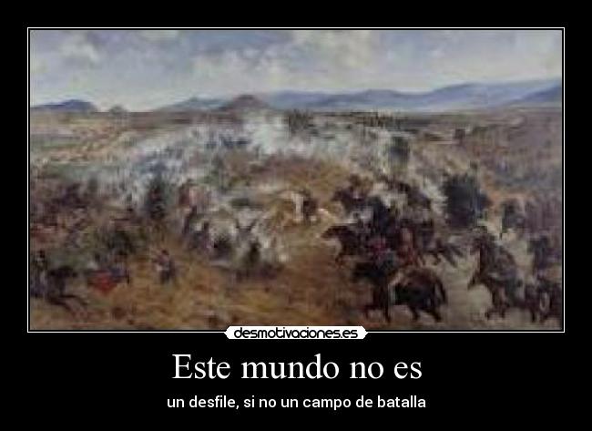 Este mundo no es -