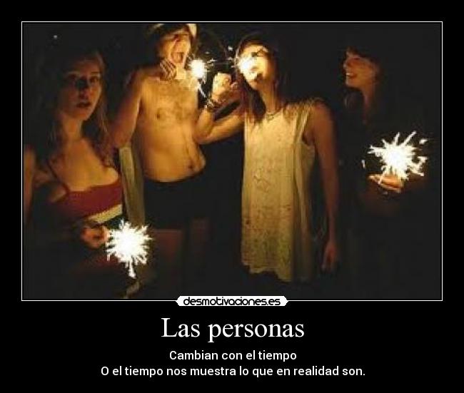 Las personas -