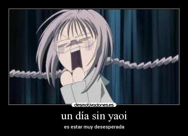 un día sin yaoi -