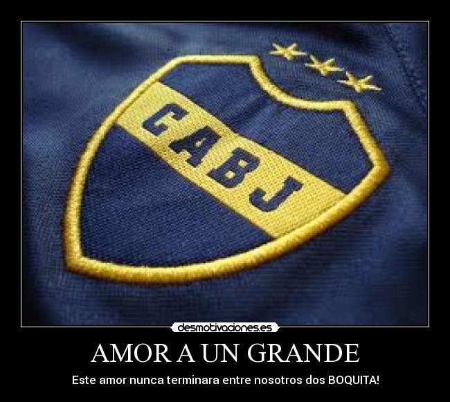 AMOR A UN GRANDE -