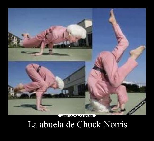 La abuela de Chuck Norris - 