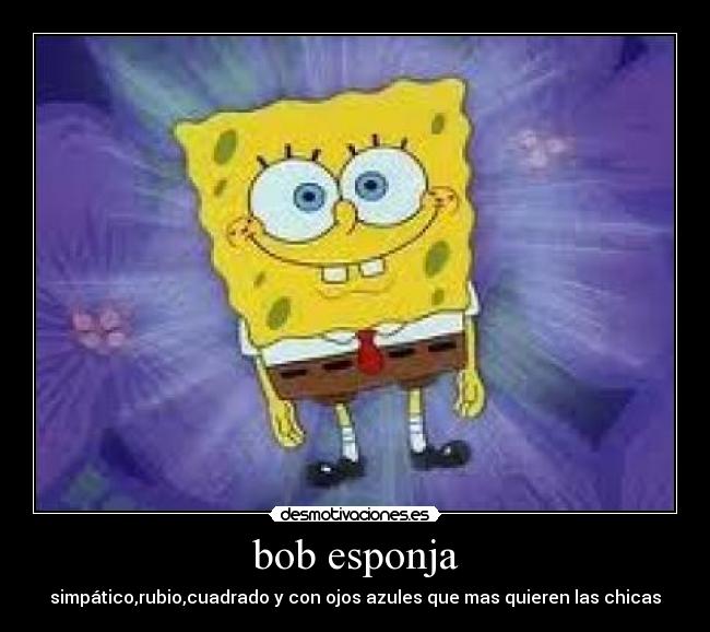 carteles bob esponja desmotivaciones
