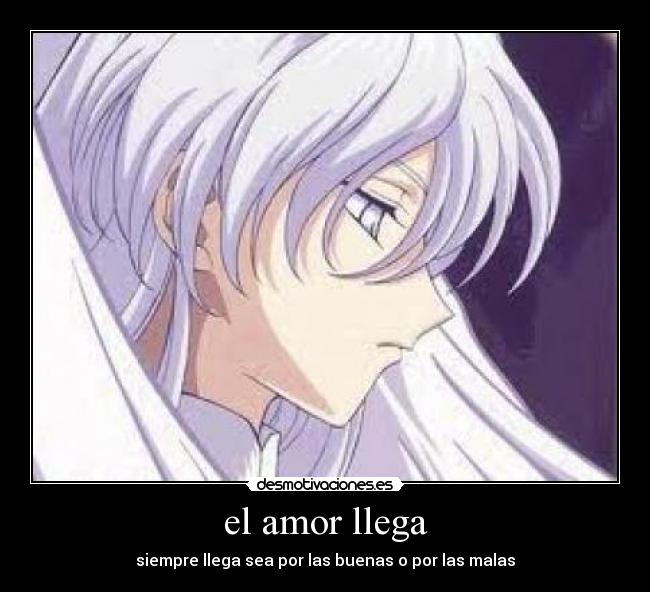 el amor llega -