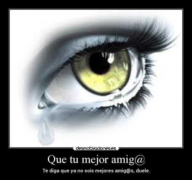 carteles que mejor amigo desmotivaciones