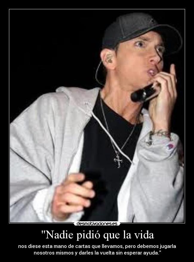 carteles vida dooby eminem desmotivaciones