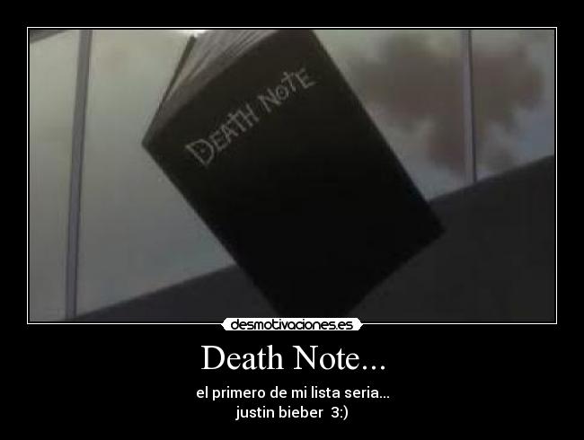 Death Note... -