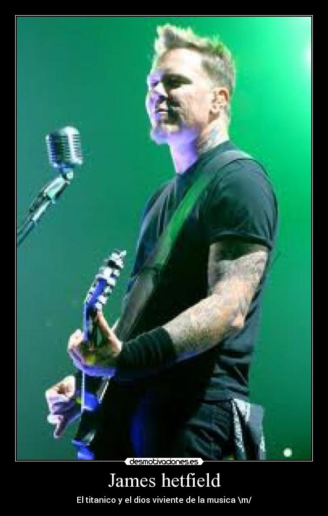 James hetfield -