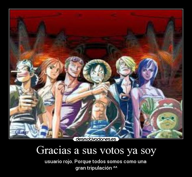 carteles one piece soi rojo yubidubi peta sento mal desmotivaciones