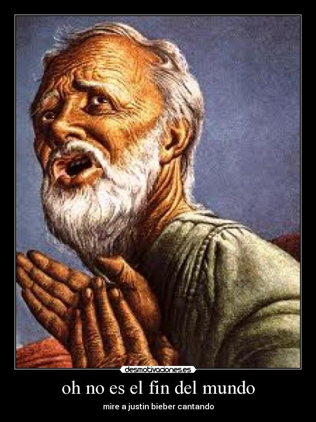 oh no es el fin del mundo -