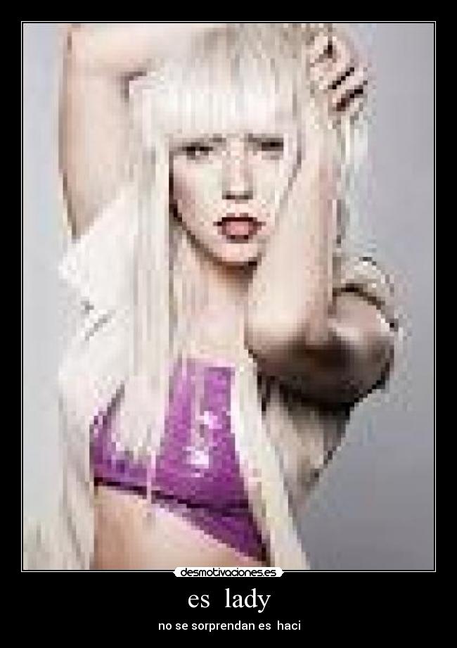 es  lady - no se sorprendan es  haci
