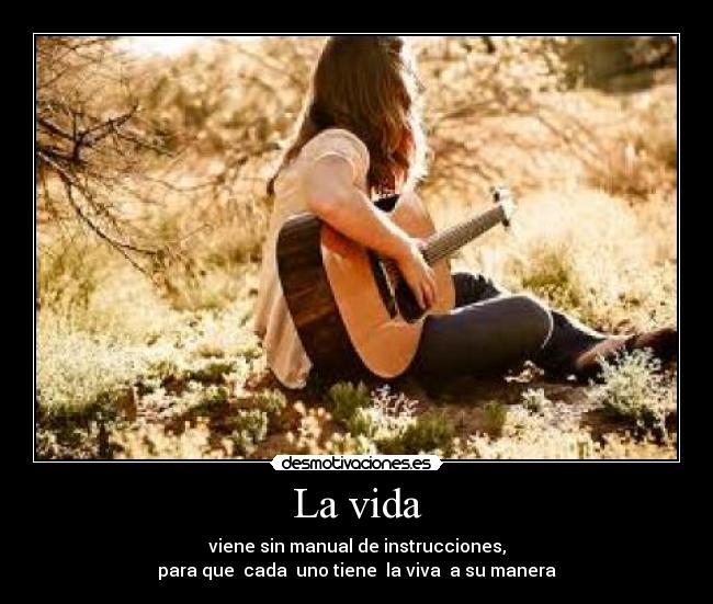 La vida -