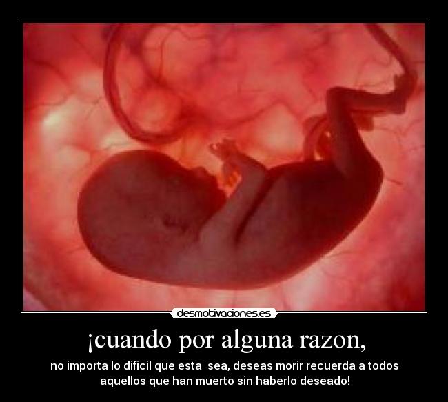 ¡cuando por alguna razon, - 
