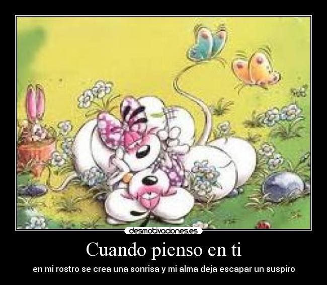 Cuando pienso en ti -