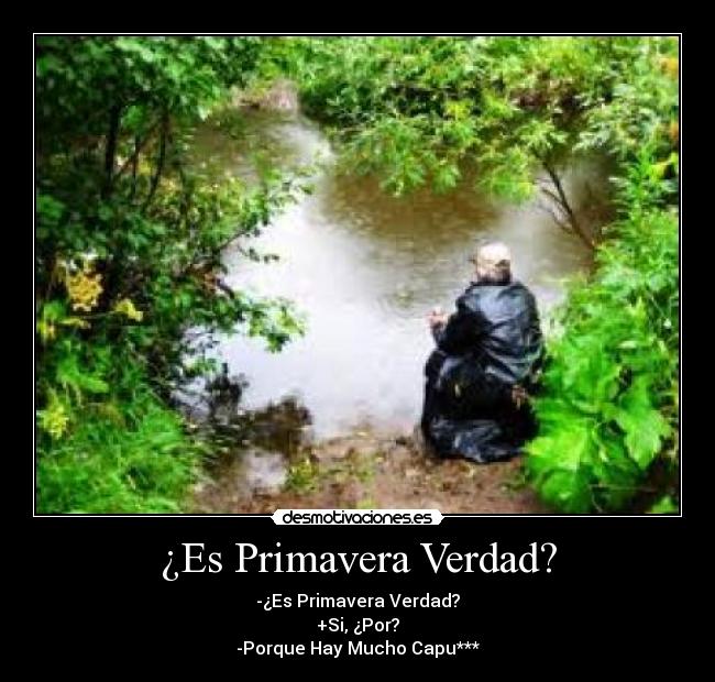 ¿Es Primavera Verdad? -