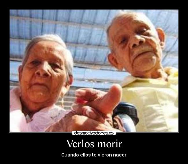 Verlos morir -