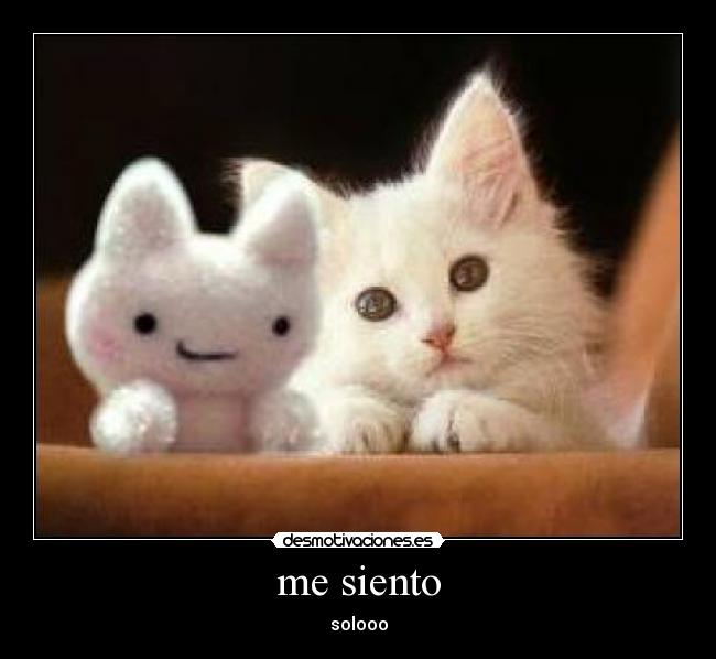 me siento -