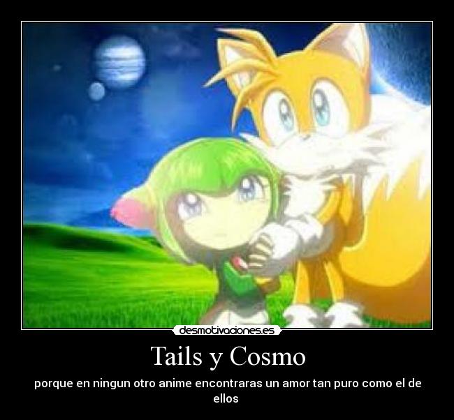 Tails y Cosmo - 