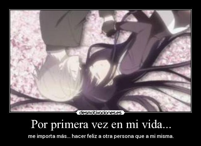 Por primera vez en mi vida... - 