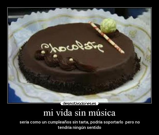 mi vida sin música -