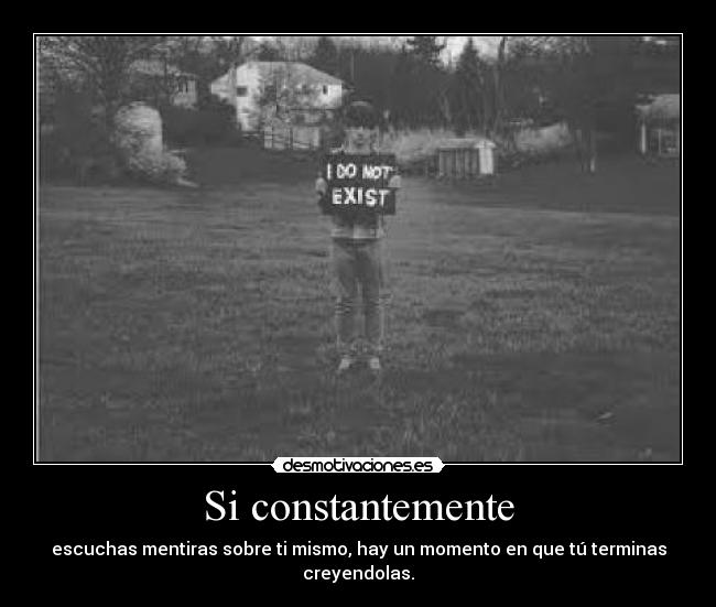 Si constantemente -
