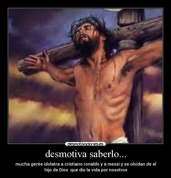 desmotiva saberlo... - 