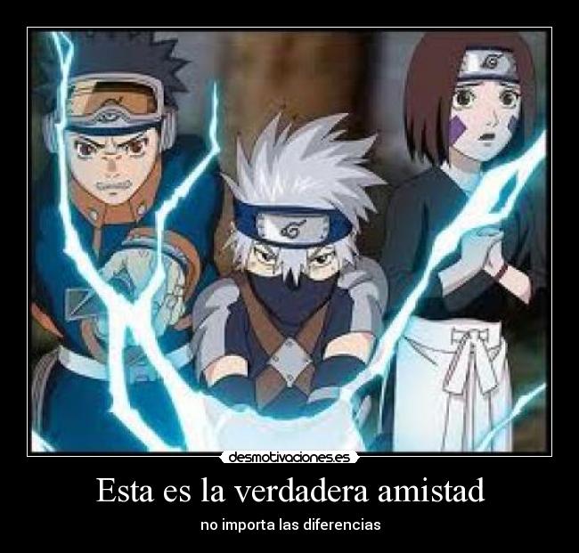 Esta es la verdadera amistad - no importa las diferencias