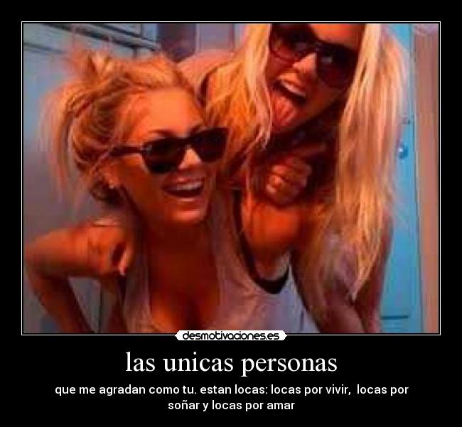 las unicas personas - 
