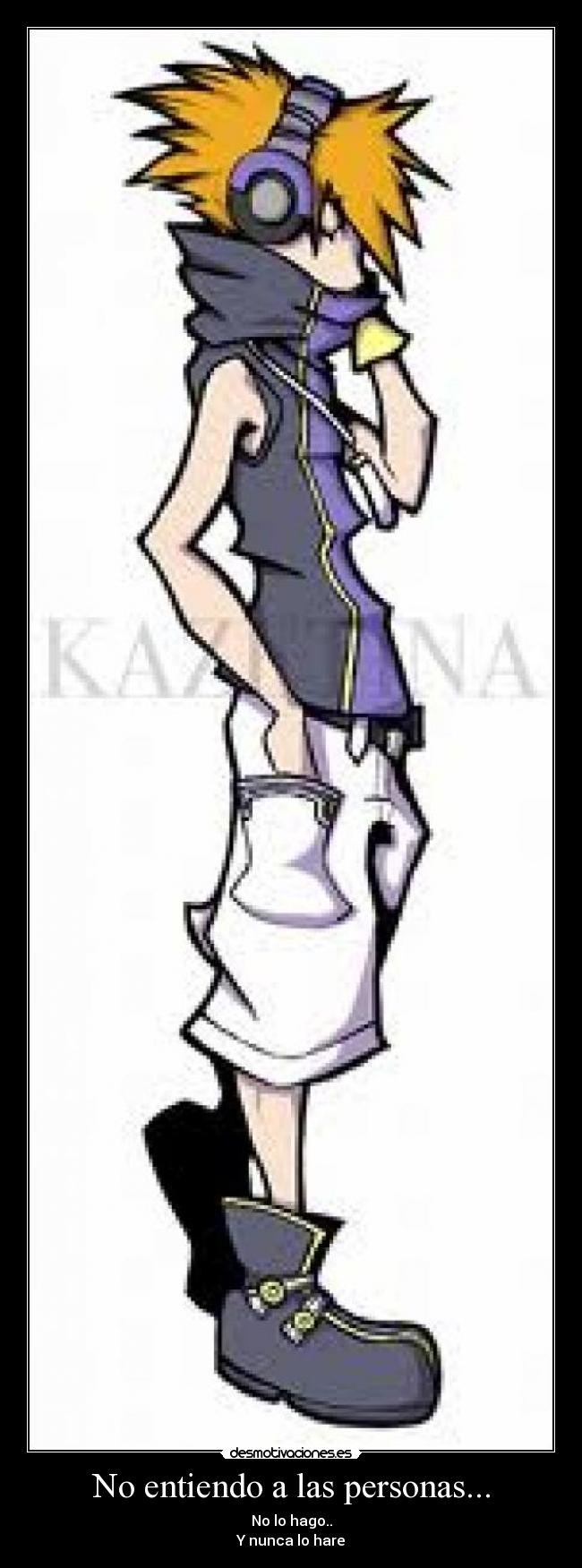 No entiendo a las personas... - 