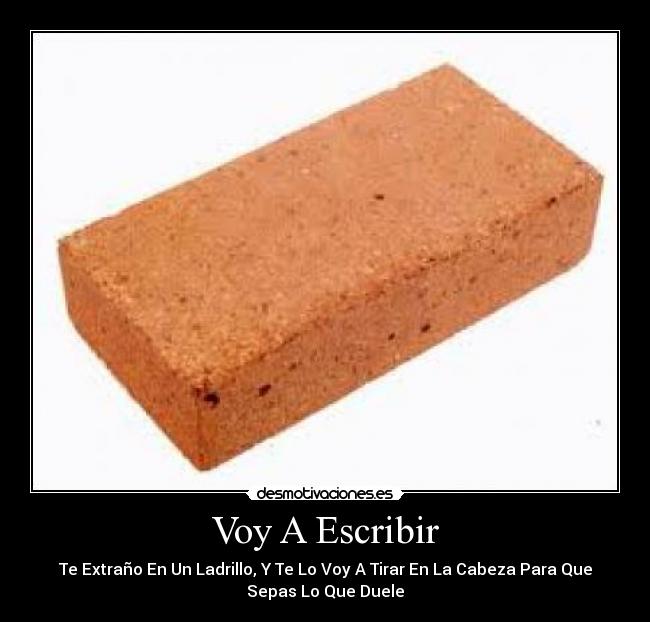 Voy A Escribir -