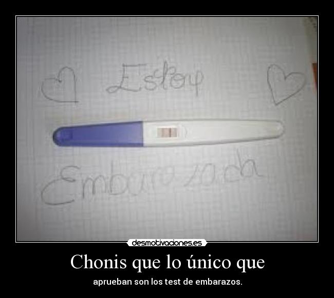 Chonis que lo único que - 