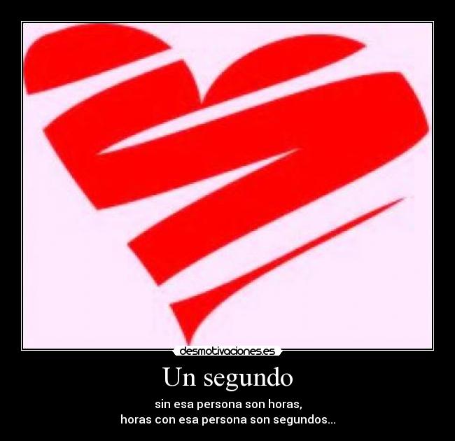 Un segundo -