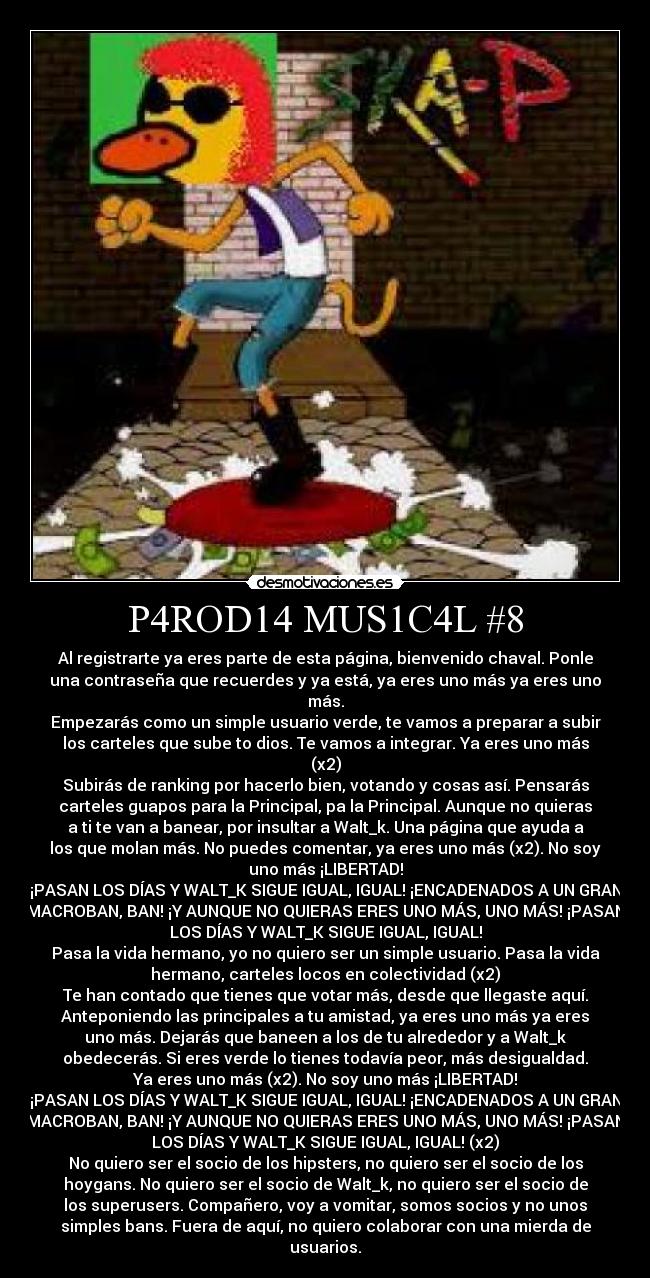 P4ROD14 MUS1C4L #8 -