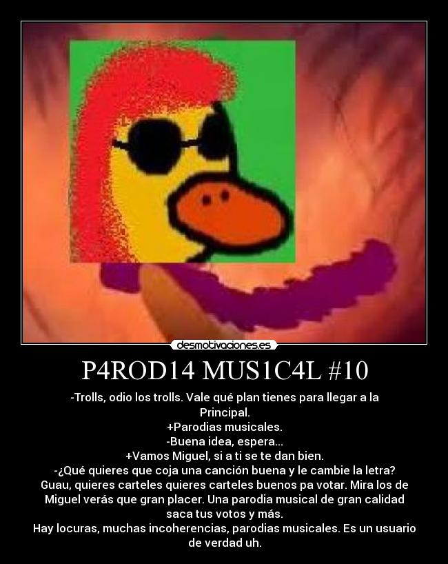 Imágenes y Carteles de PARODIA Pag. 25 Desmotivaciones