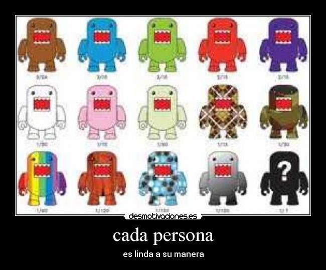 cada persona -